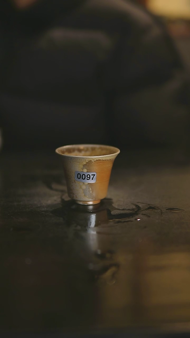 【闪购商品】景德镇柴烧裸烧陶瓷茶杯0097