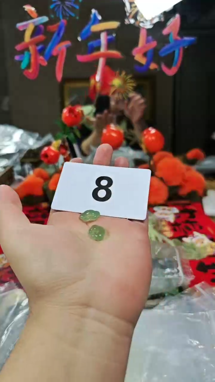 【闪购商品】蛇纹石玉颈饰合金吊坠8