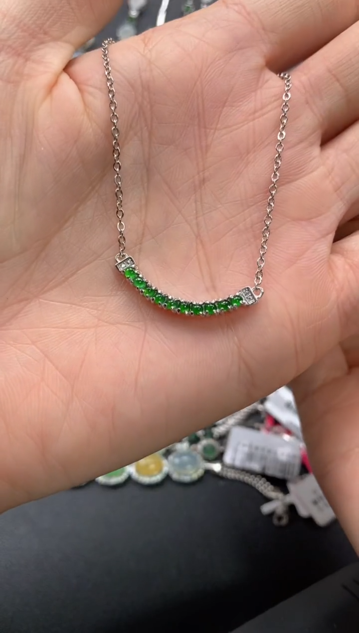 【闪购商品】翡翠戒指银S925镶嵌11111--1