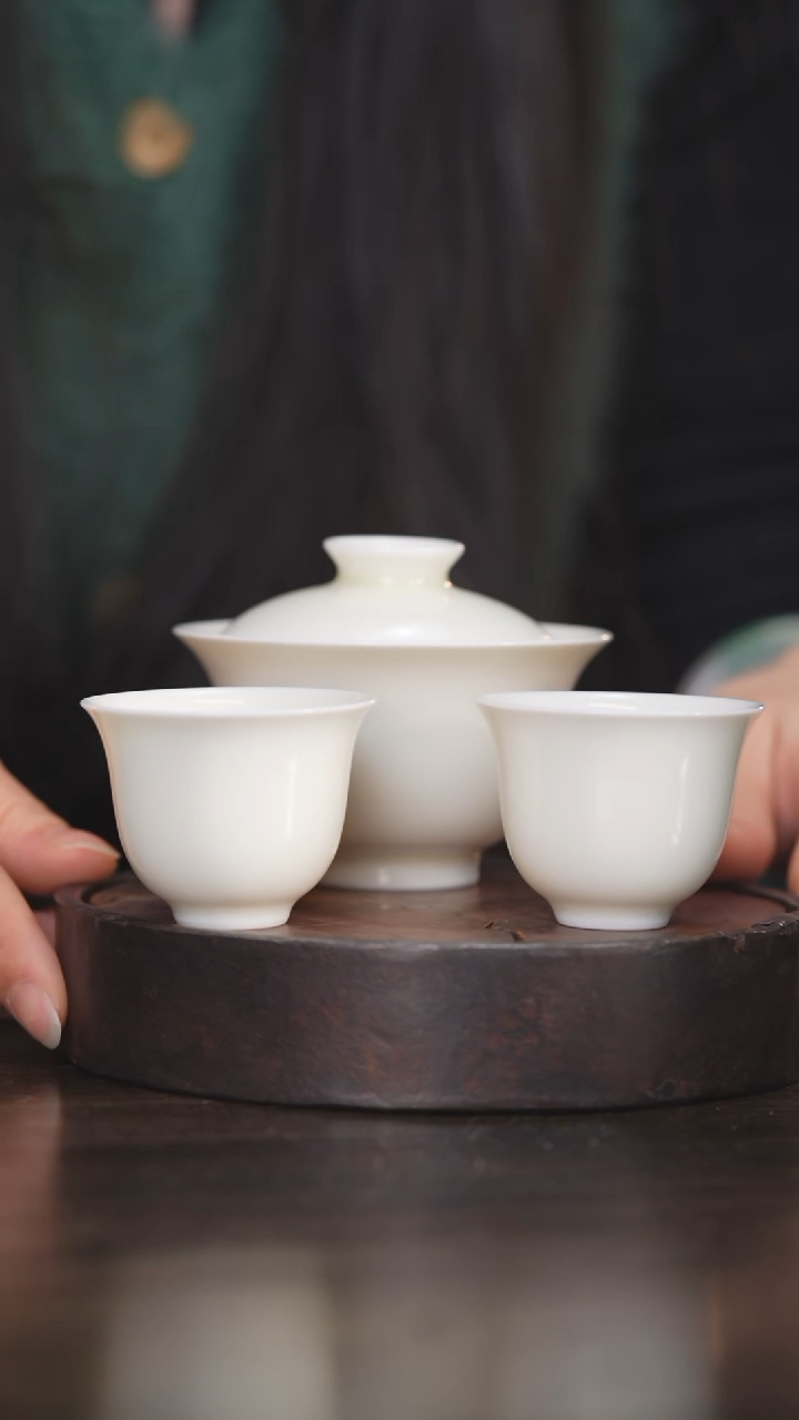 【闪购商品】杯10柴房陶瓷柴烧盖碗