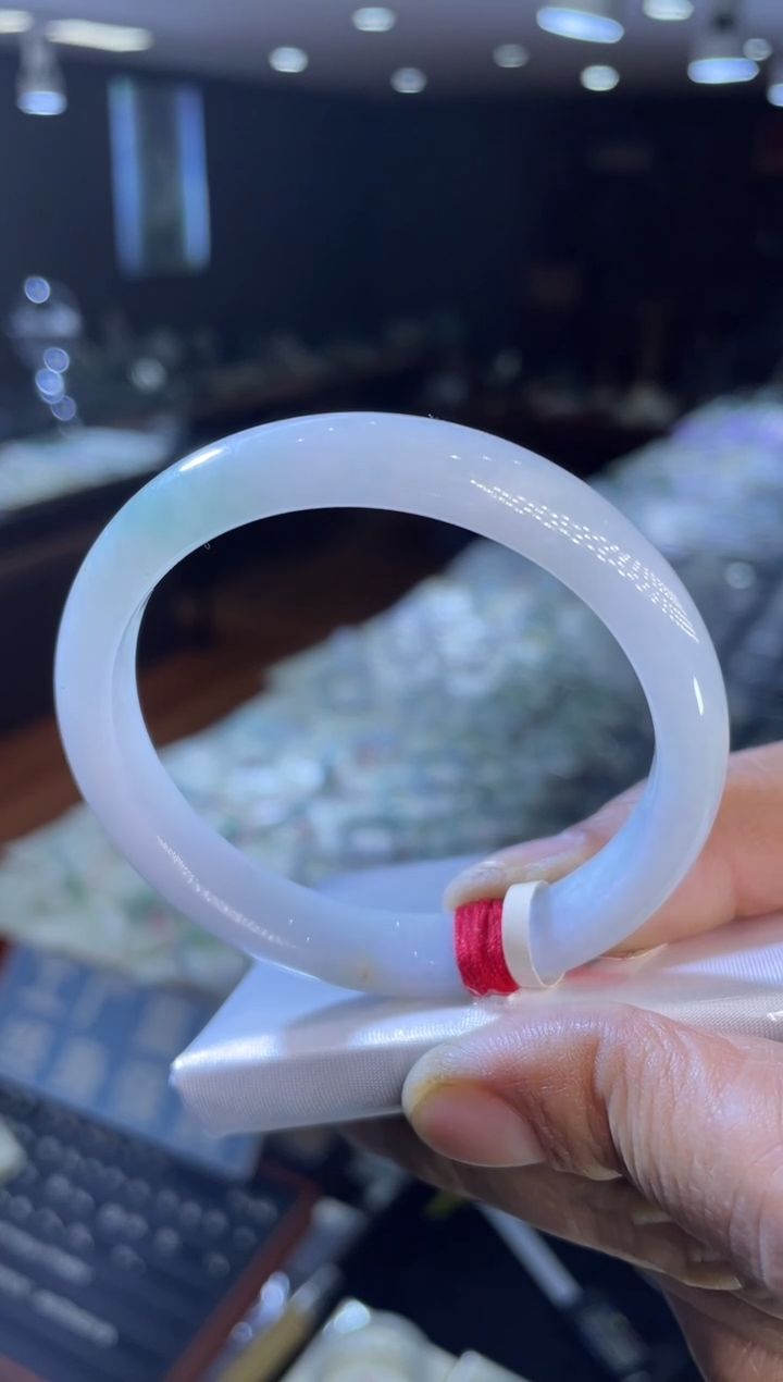 未镶嵌手镯翡翠正圈57-58