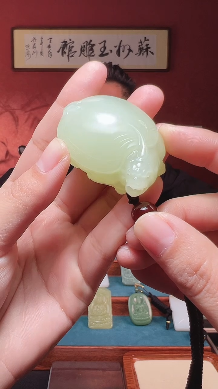 吊坠(不含链)未镶嵌和田玉乔*奇88