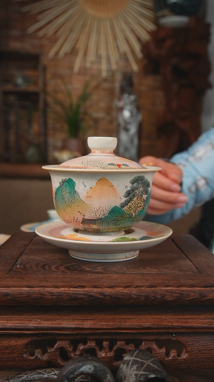 【闪购商品】老昌号手工手绘茶器