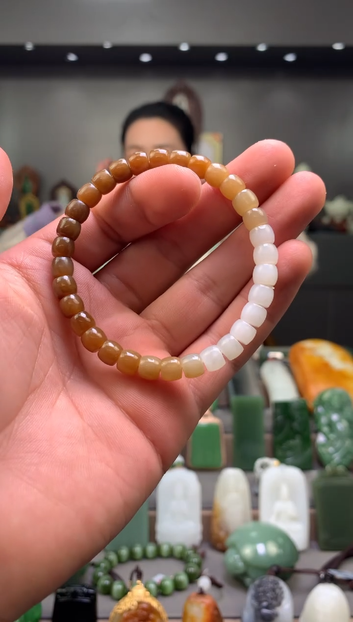 【闪购商品】和田玉手串未镶嵌手串（多样性发货）