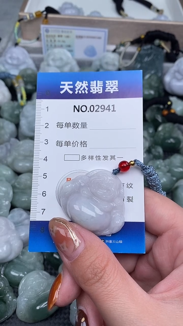 颈饰未镶嵌翡翠纯天然A货翡翠2941