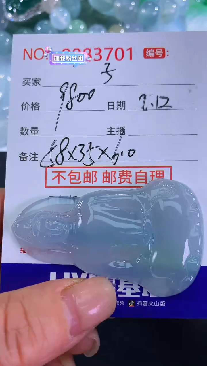 【闪购商品】翡翠颈饰未镶嵌子