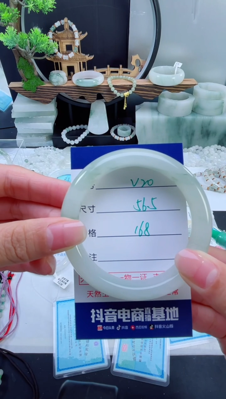 未镶嵌首饰石英质玉（天山翠）20