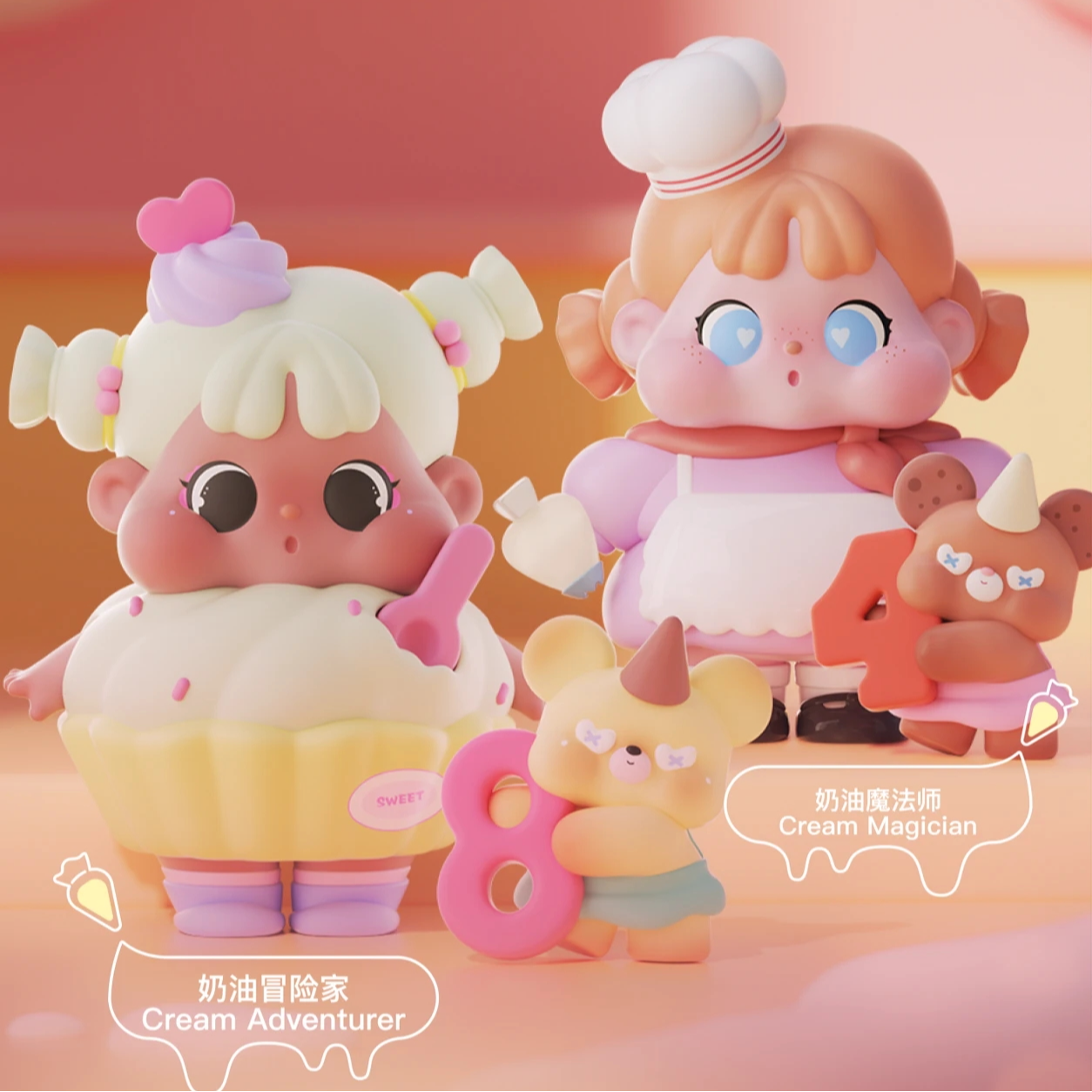 【欧气代拆】QOQO陪你许愿系列盲盒潮玩手办