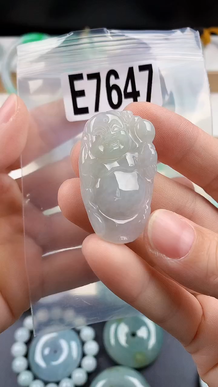 颈饰未镶嵌翡翠天然翡翠吊坠挂件