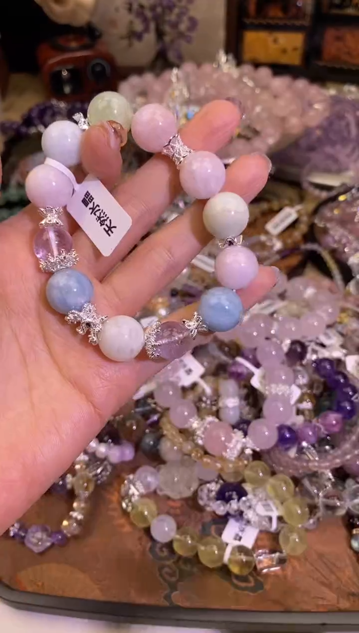 【闪购商品】绿柱石手链未镶嵌318