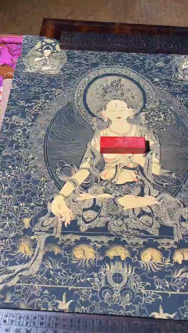 装裱画卷轴画的的帅帅tk