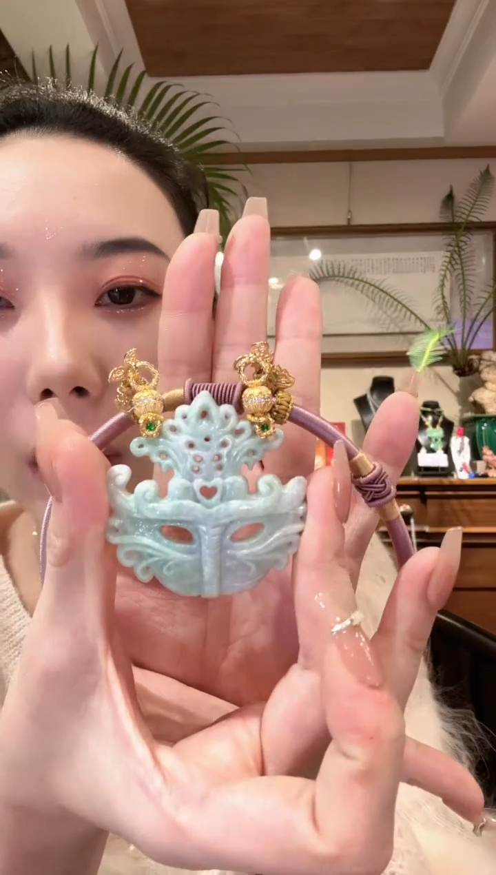 【闪购商品】翡翠颈饰未镶嵌国风