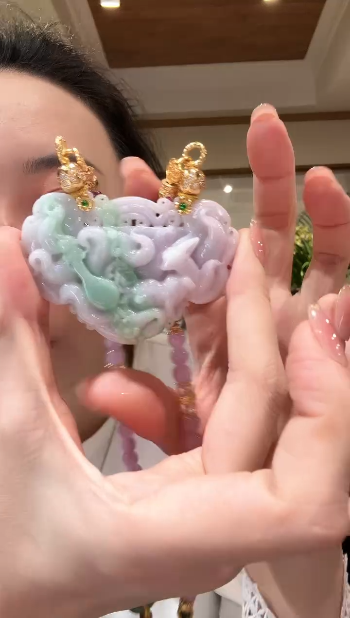 【闪购商品】翡翠颈饰未镶嵌国风
