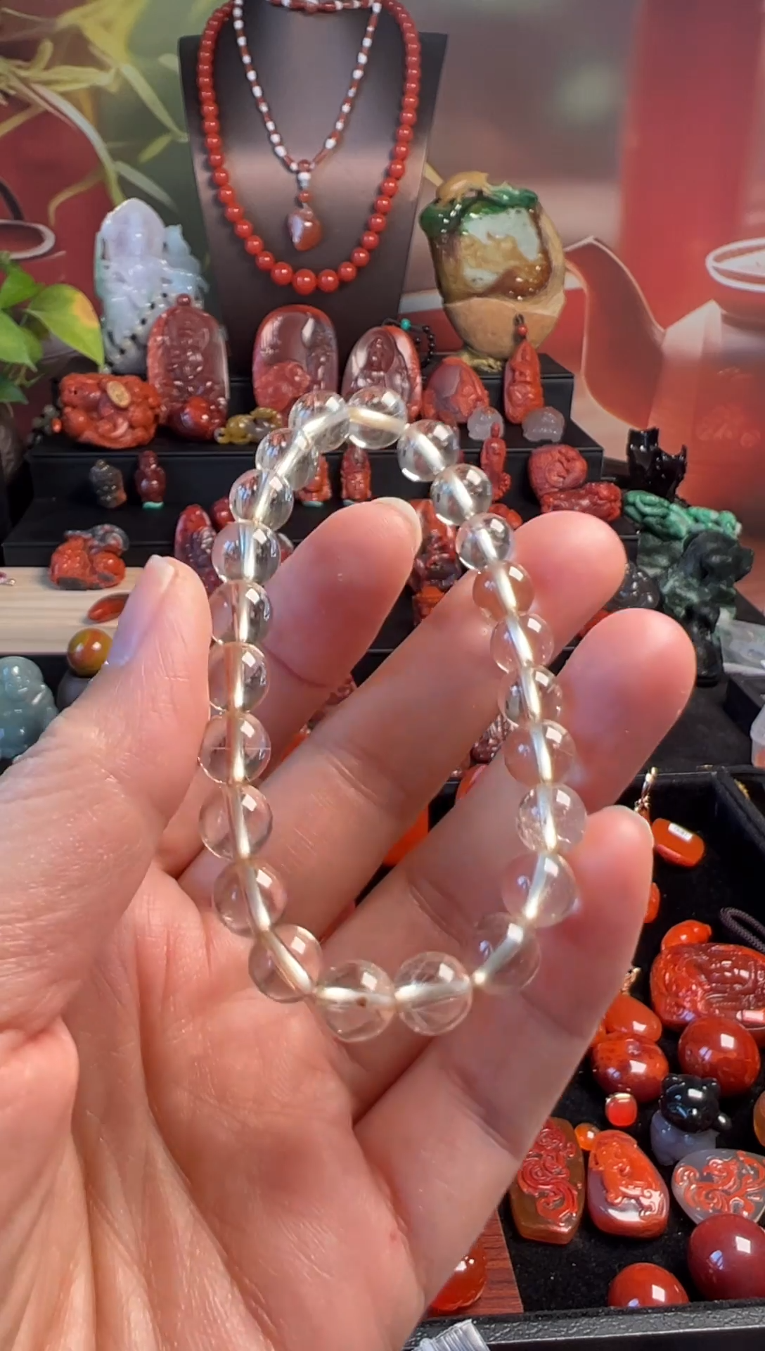 未镶嵌手链水晶没***忙手串