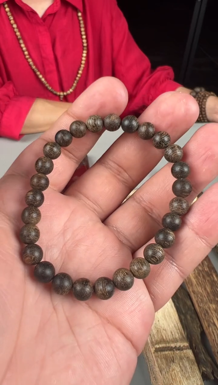 手串沉香文莱黑棋07单圈多样性发1