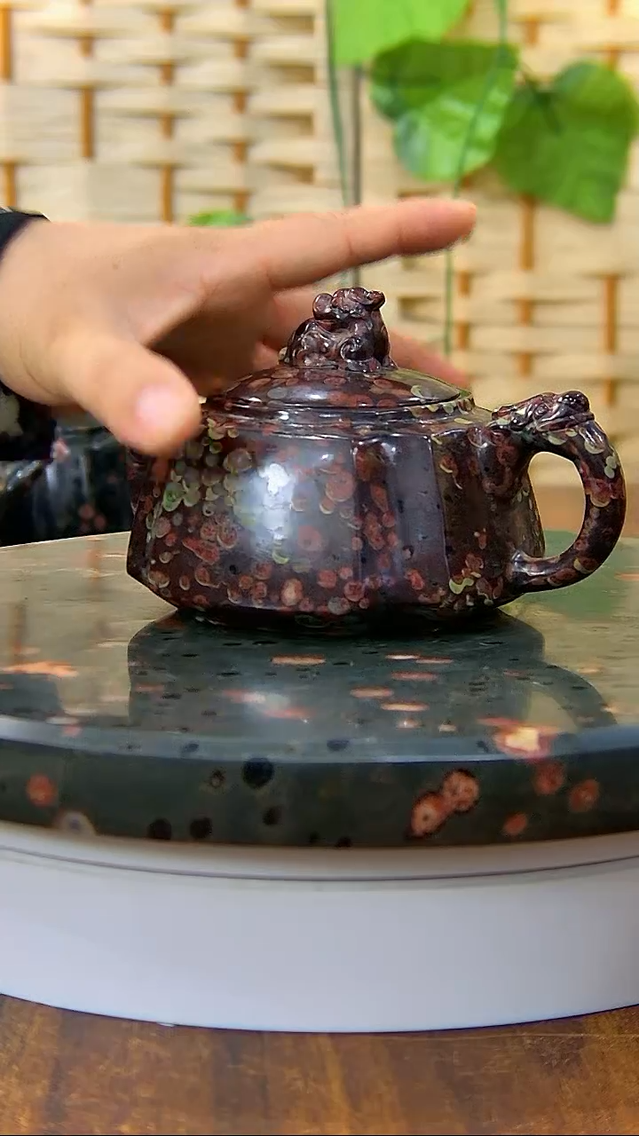 奢上奢梅花玉茶具