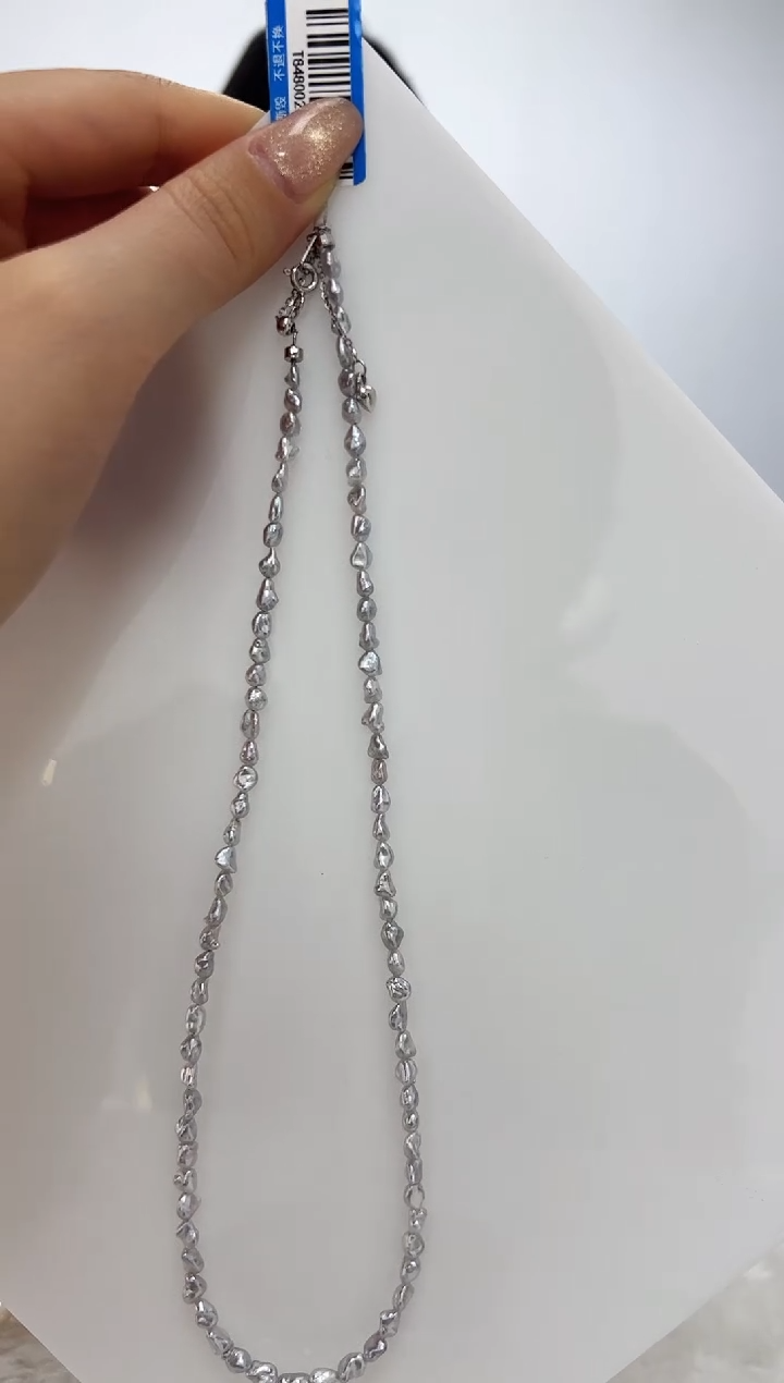 【闪购商品】海水珍珠DA银S925镶嵌t848 澳白项链