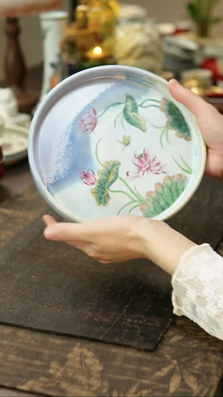 景德镇陶瓷杯碗柴烧多人