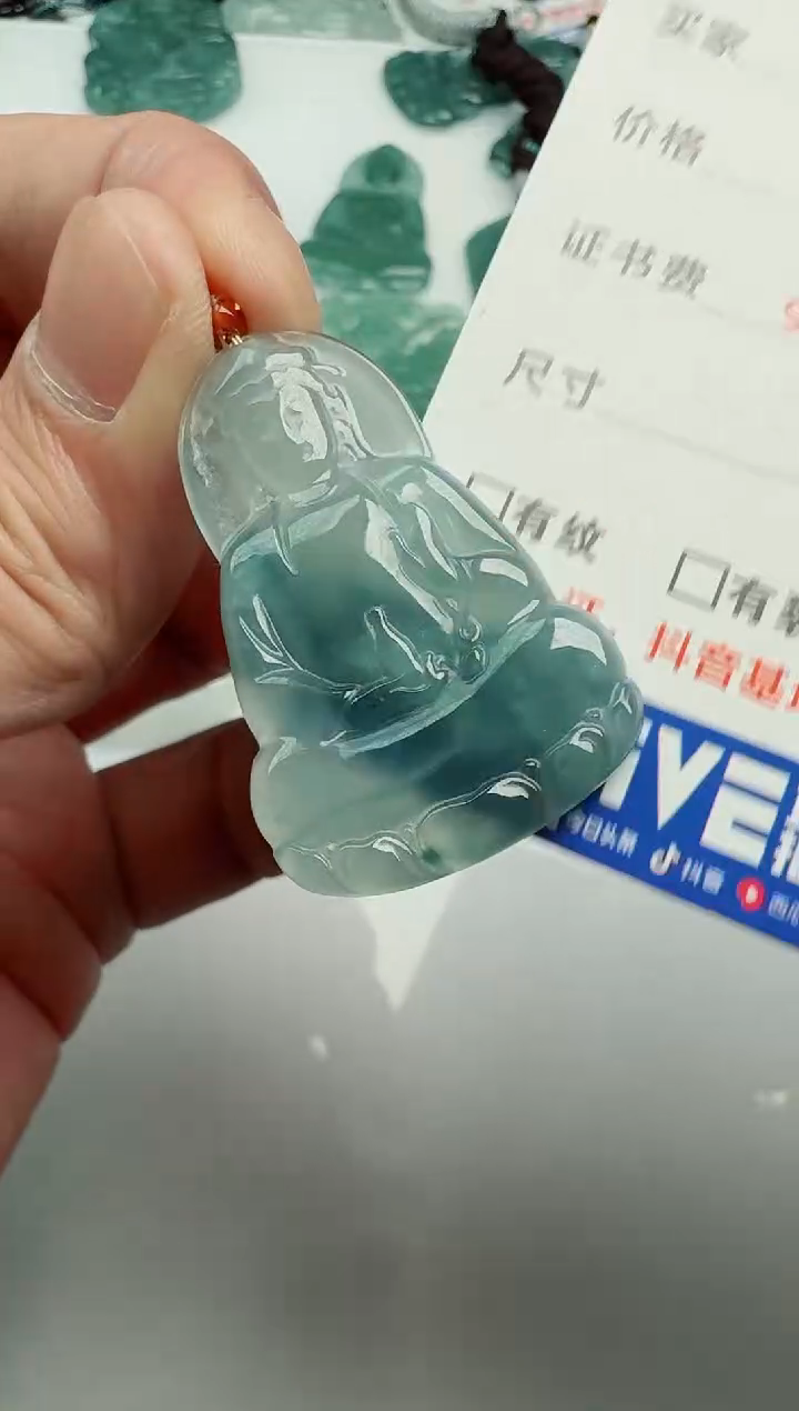 【闪购商品】翡翠颈饰未镶嵌多样性随机发其一