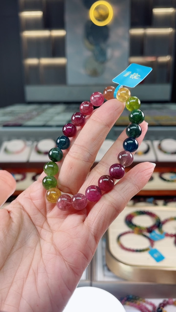 【闪购商品】碧玺单圈手串未镶嵌（多样性发一条）Q