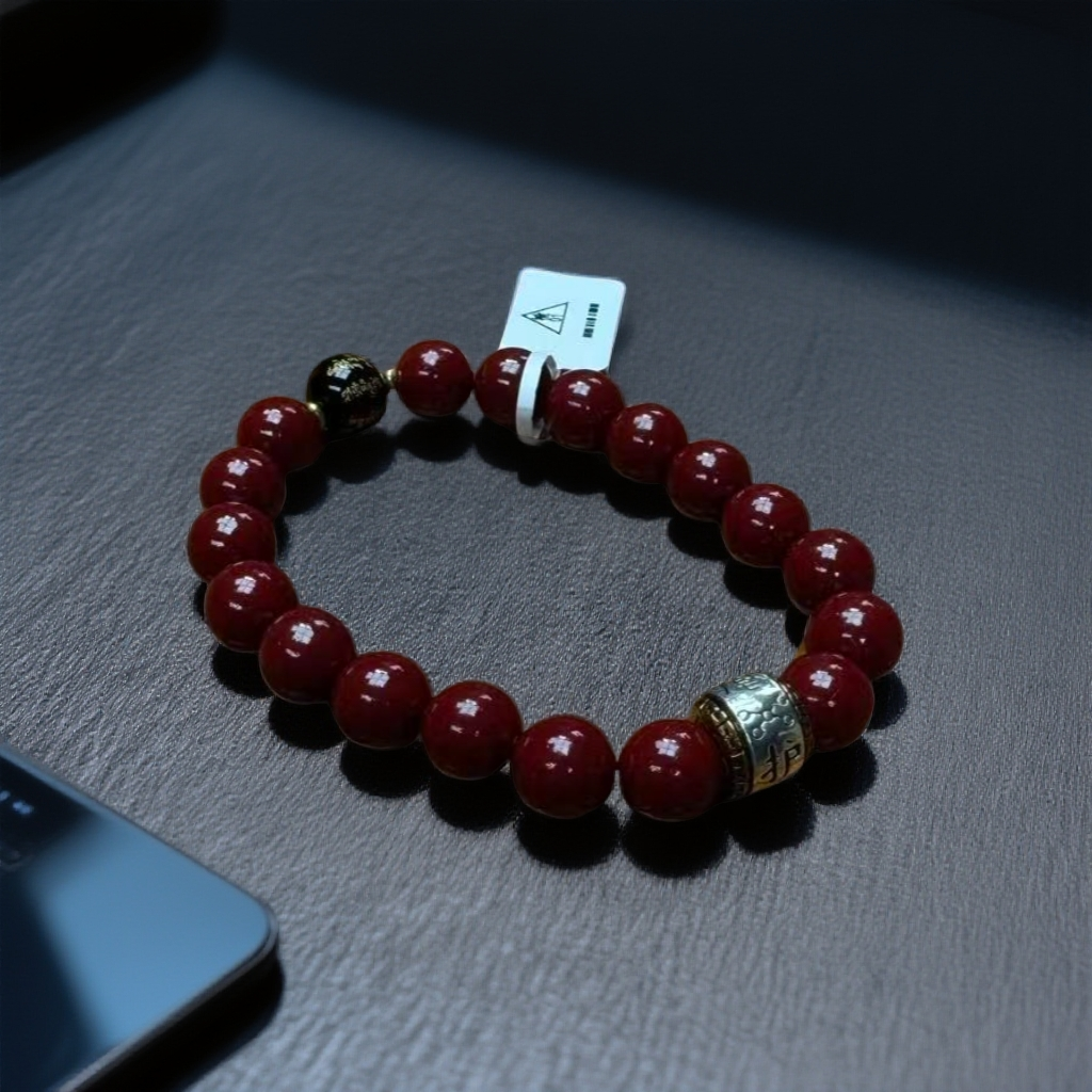 天然辰砂天师赐福单圈朱砂309【全新带礼袋发货】