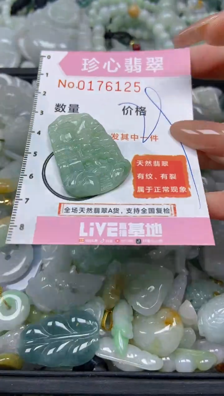 【闪购商品】翡翠颈饰未镶嵌闪购0176125