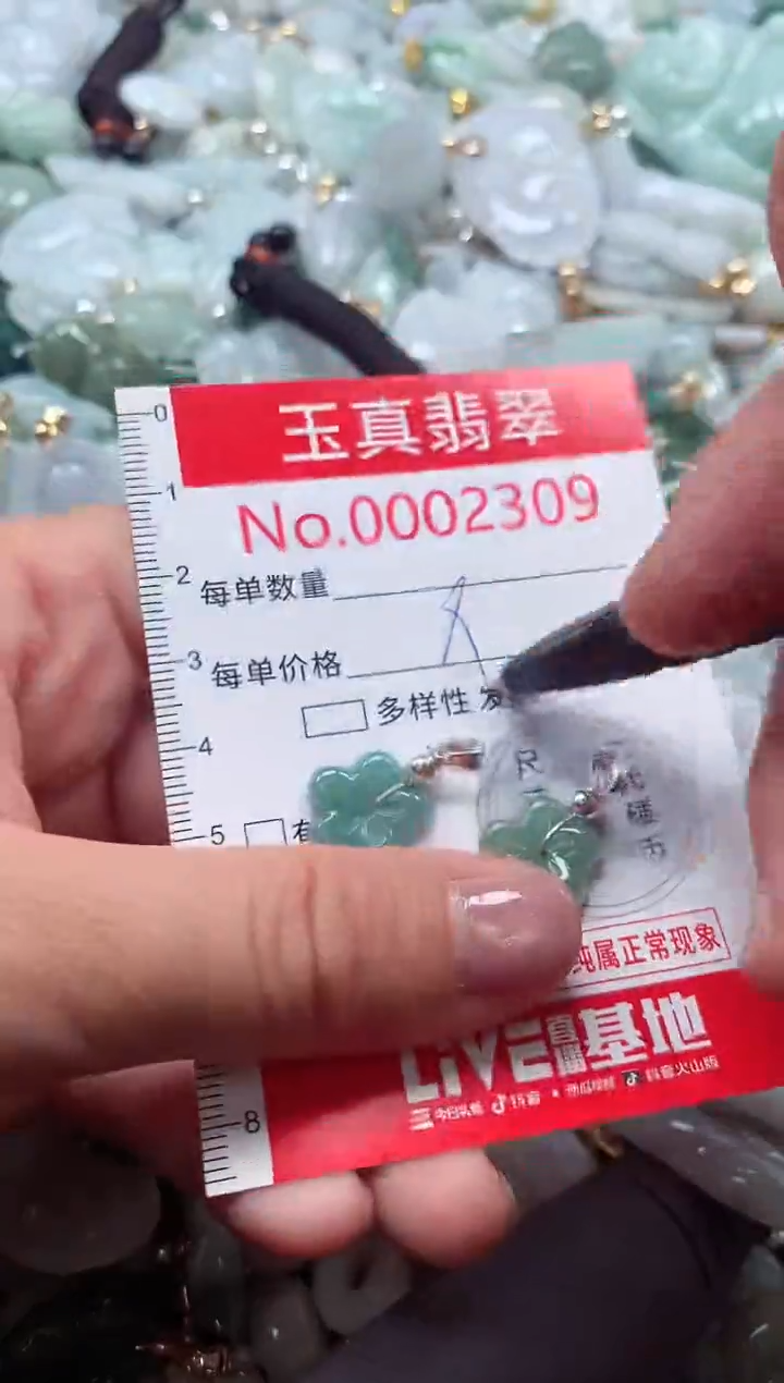 吊坠(不含链)未镶嵌翡翠2309