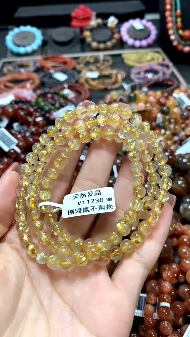 【闪购商品】水晶手串未镶嵌6*******