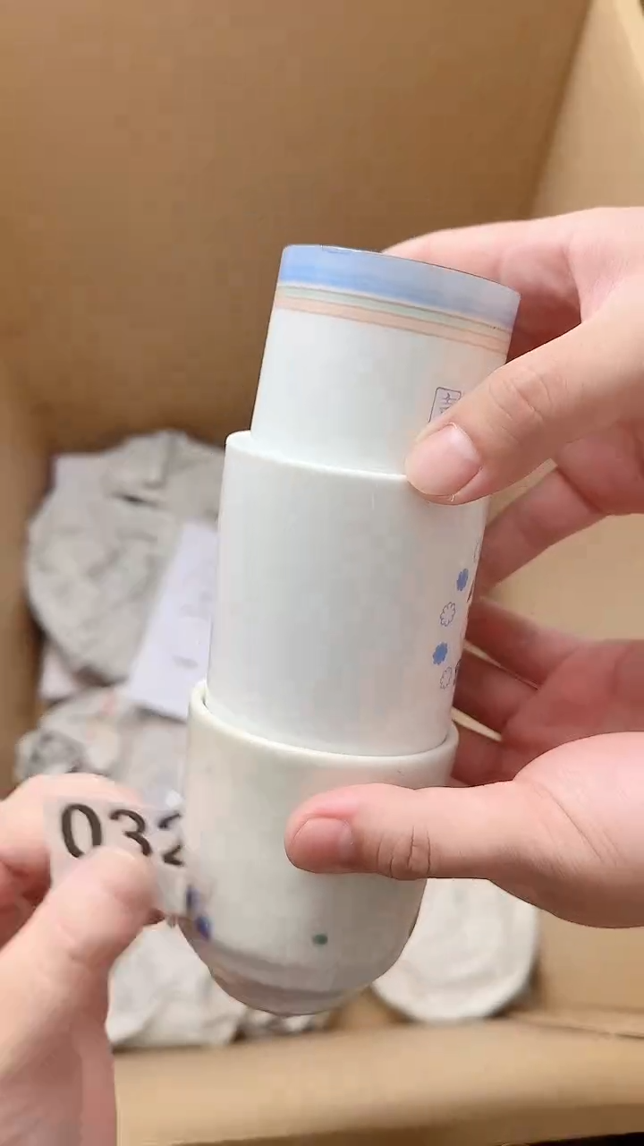 琉璃手工艺品白*032 白鹤