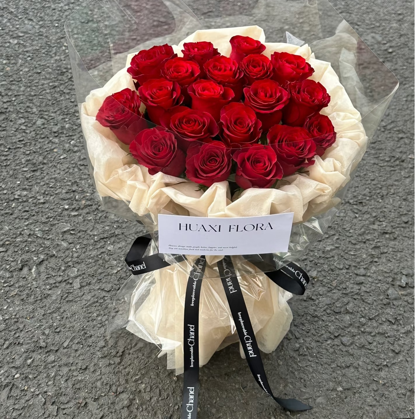 【一往情深】19朵红玫瑰花束送祝福/告白