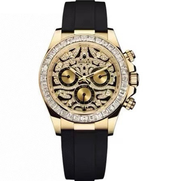 99新 Rolex/劳力士 老佛爷/劳力士116518后盘后钻/自动/单表/40mm