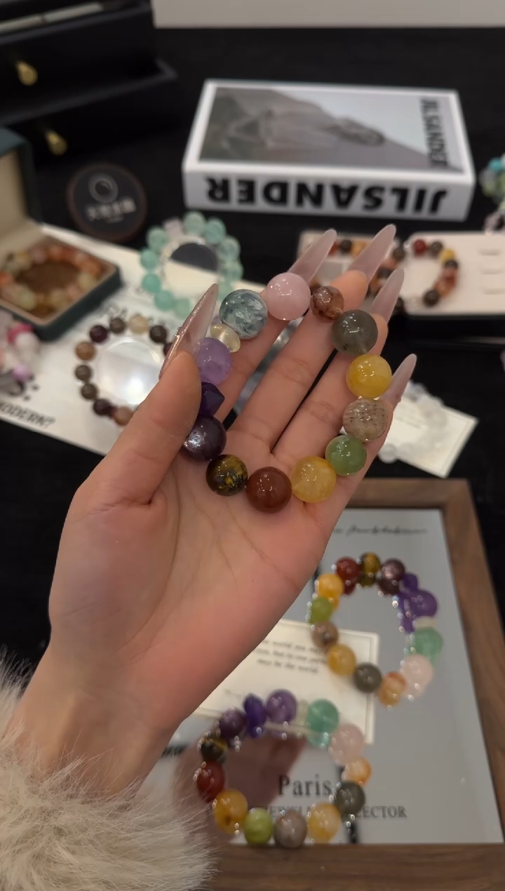 未镶嵌手链水晶视觉盛宴x3519