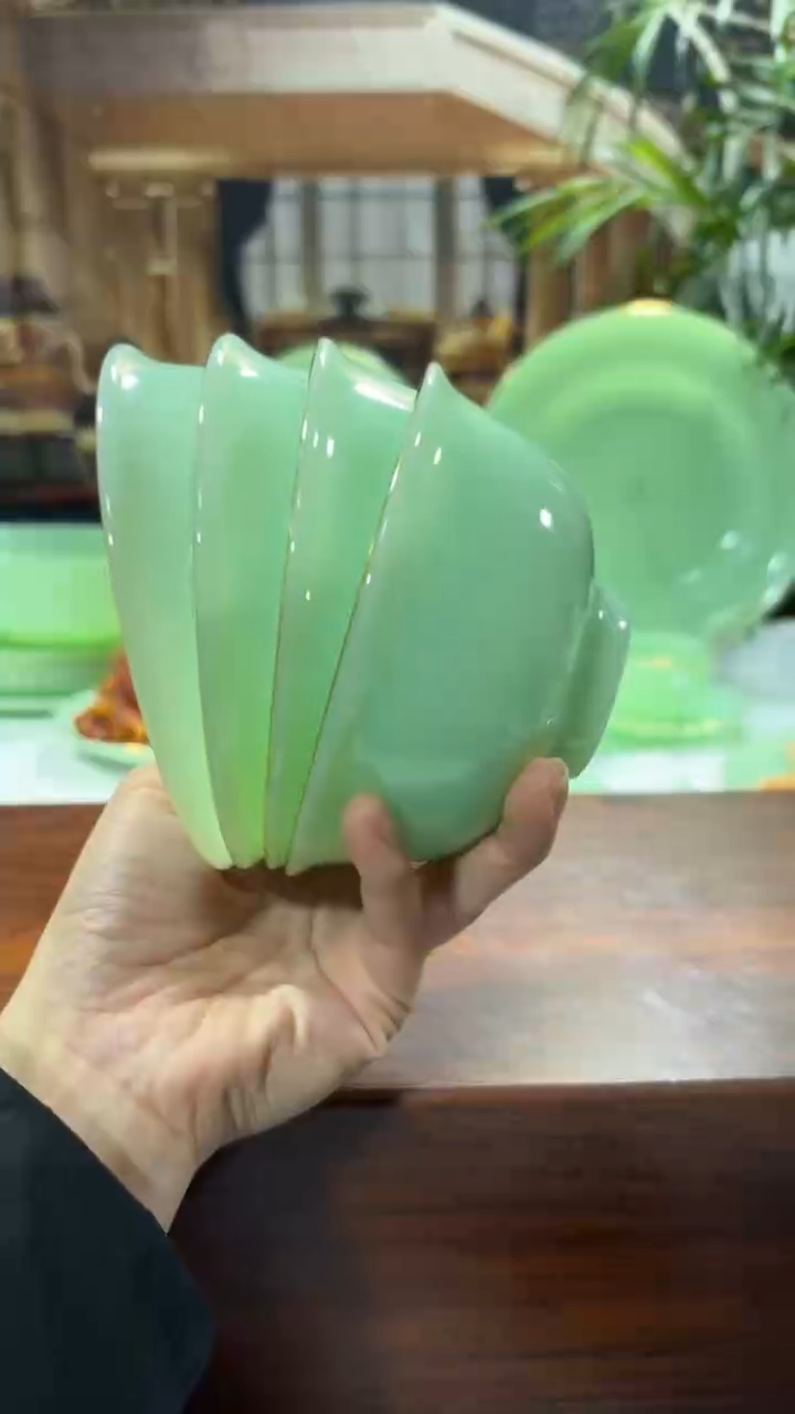【闪购商品】...  4.5英寸玉瓷碗4个口径11.5厘米