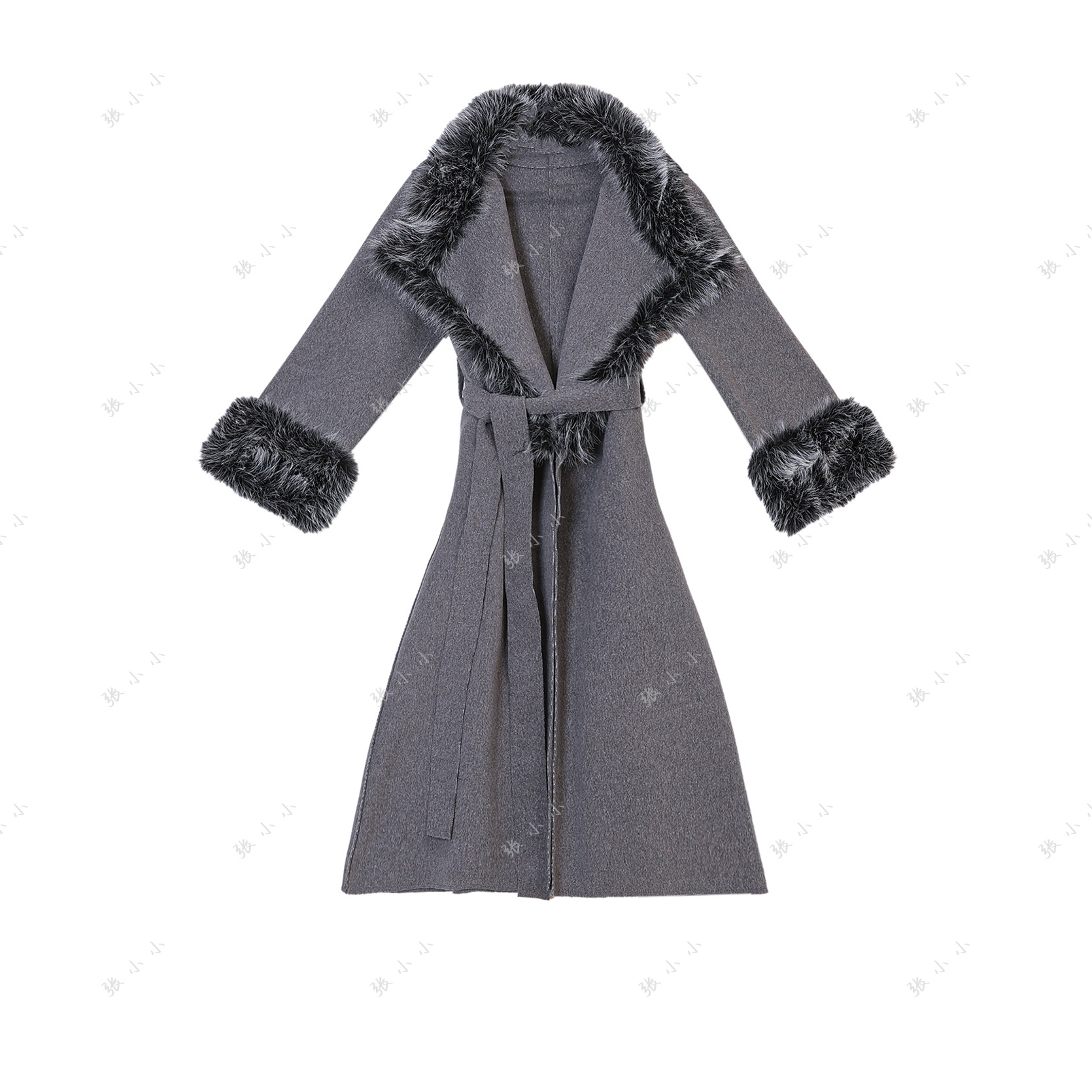 2店-0103【清水定制】简约时尚气质轻奢大衣（X828B）
