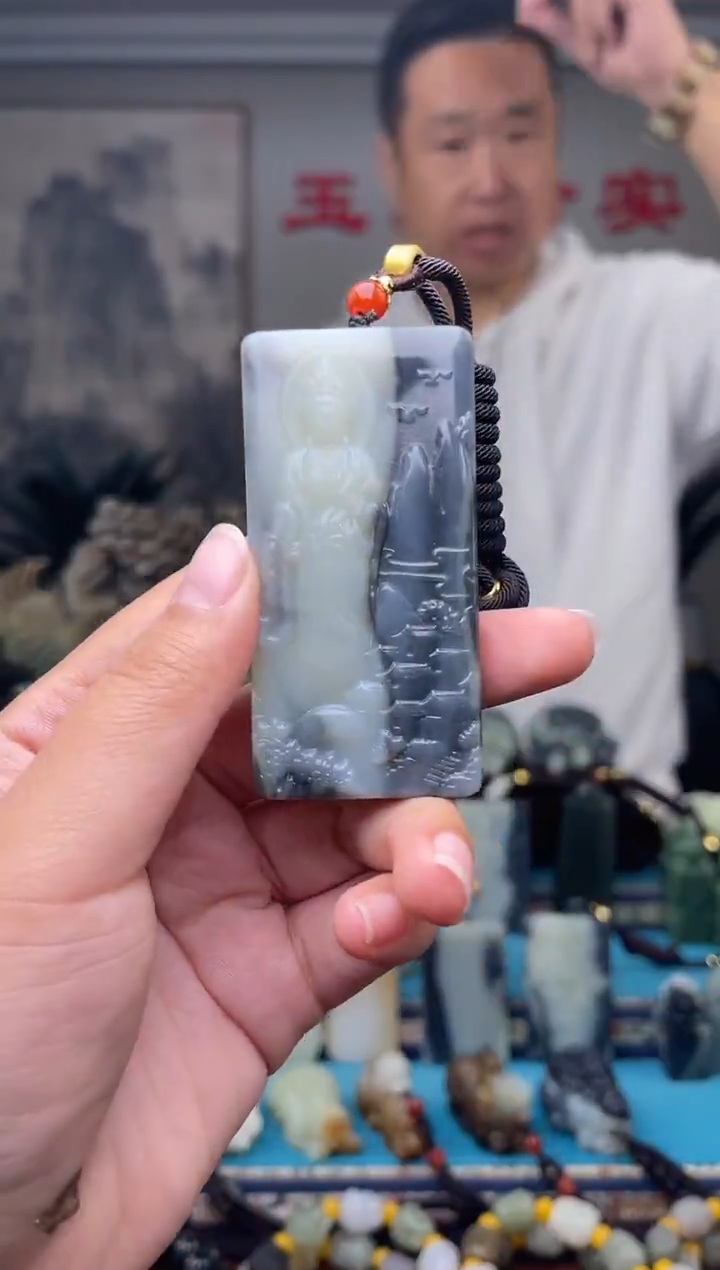 未镶嵌和田玉挂件1