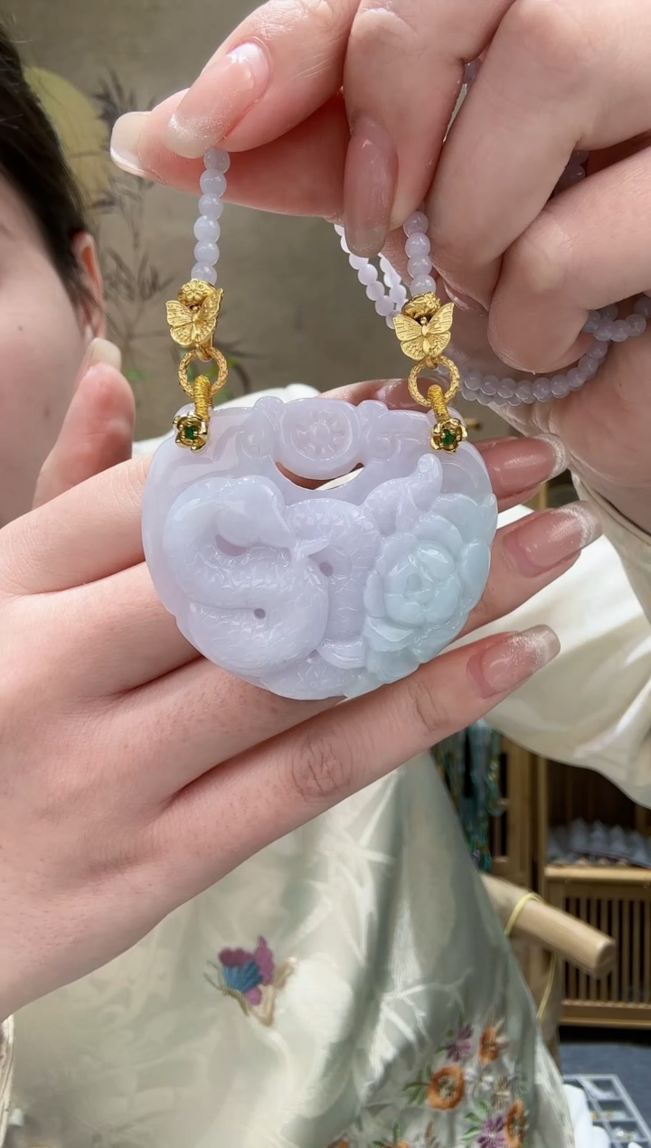 【闪购商品】翡翠颈饰未镶嵌吊坠