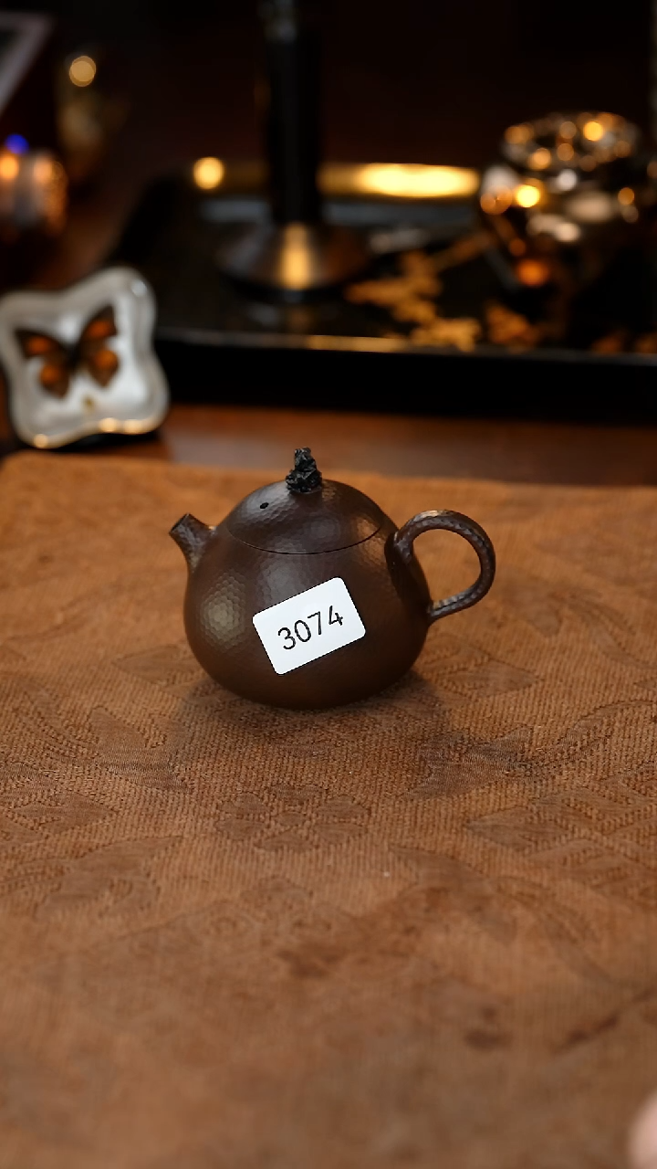 【闪购商品】雲梦茶器紫陶小壶3074