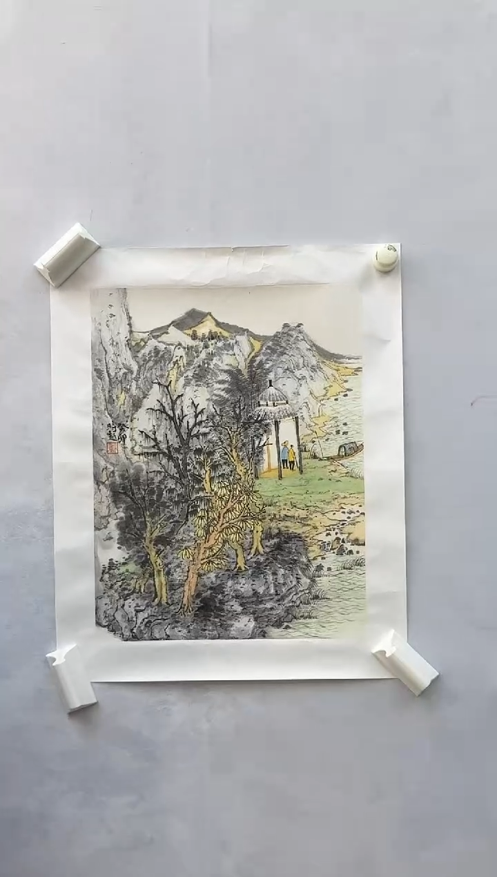 国画炳山艺术--陈时超老师作品 