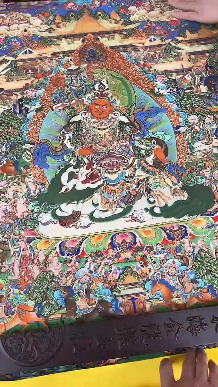 卷轴画绘画类唐卡 16100