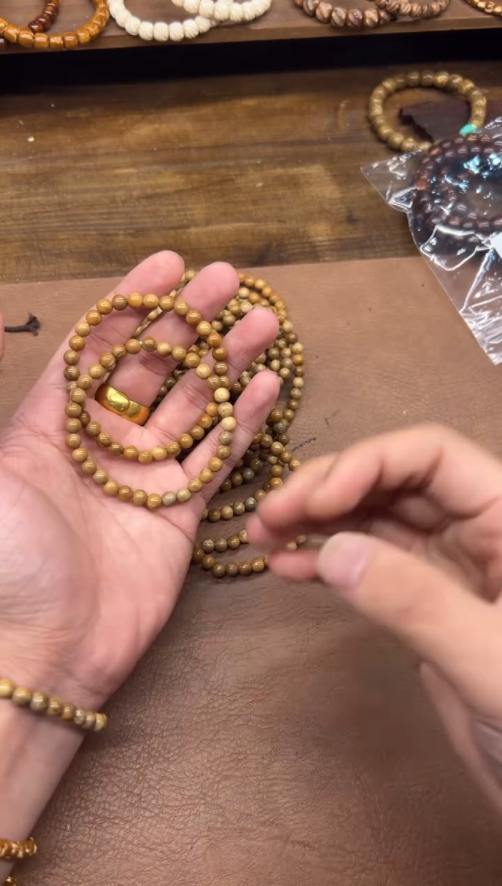 手串库克库克楼兰卡6圆珠 小福利款