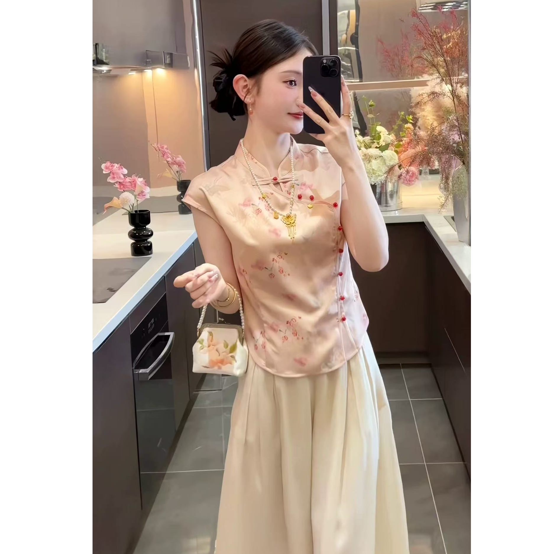 送运费险【好彩头】夏季款 重工艺 新中式国风上衣