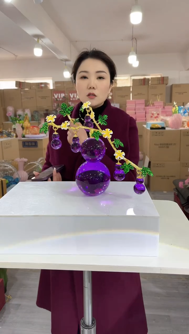 【闪购商品】琉璃椿新花器U-14