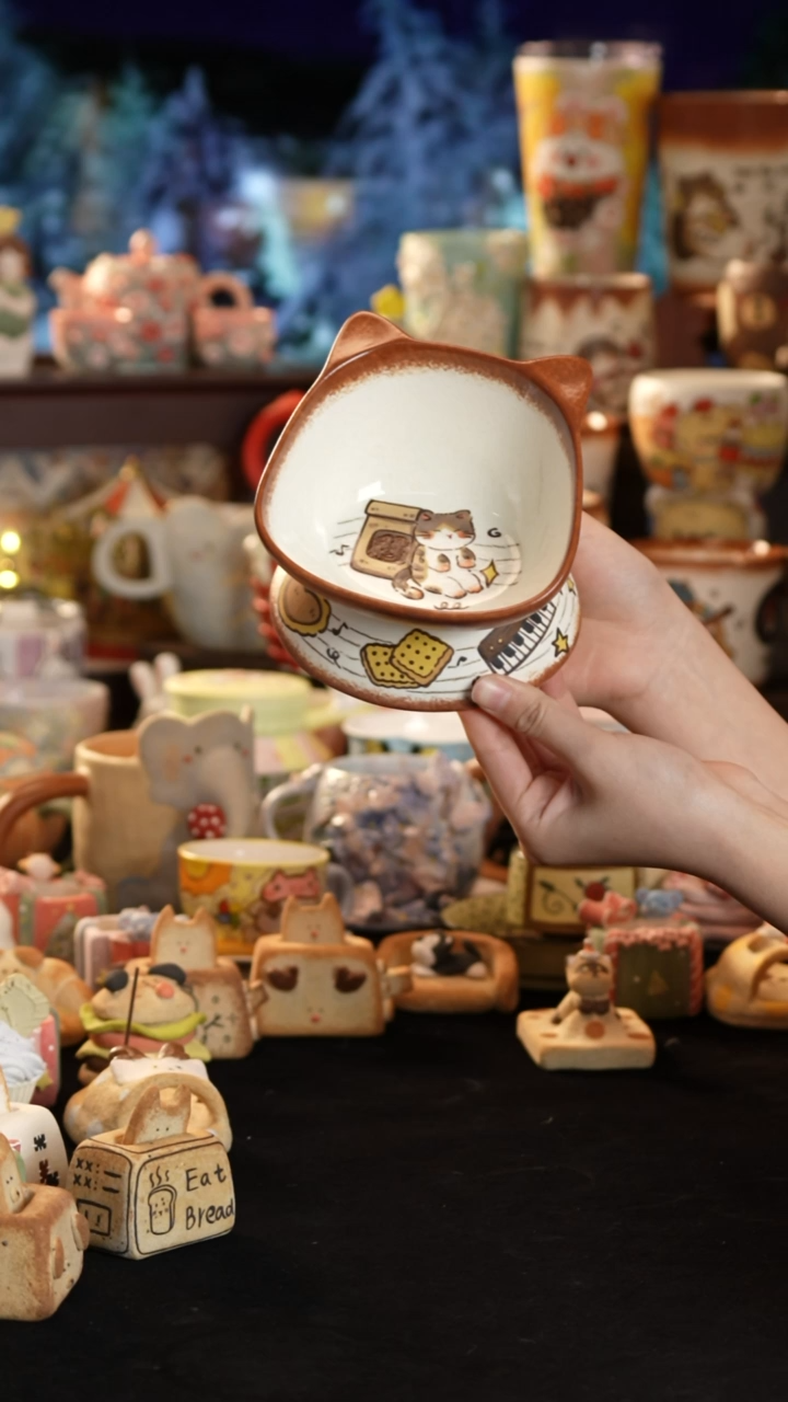 其他陶蔓*语景德镇釉下彩手绘设计师款陶瓷