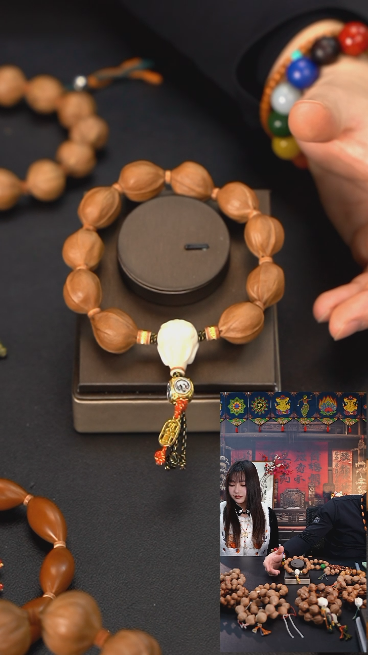 手串/手链橄榄核1823原生态精穿梅林铁核