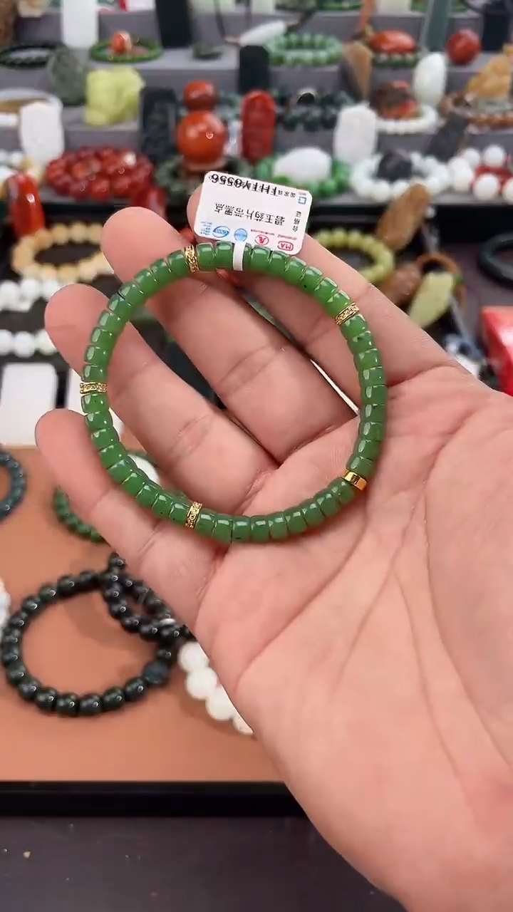 手串未镶嵌和田玉多样性发一件THTY6556