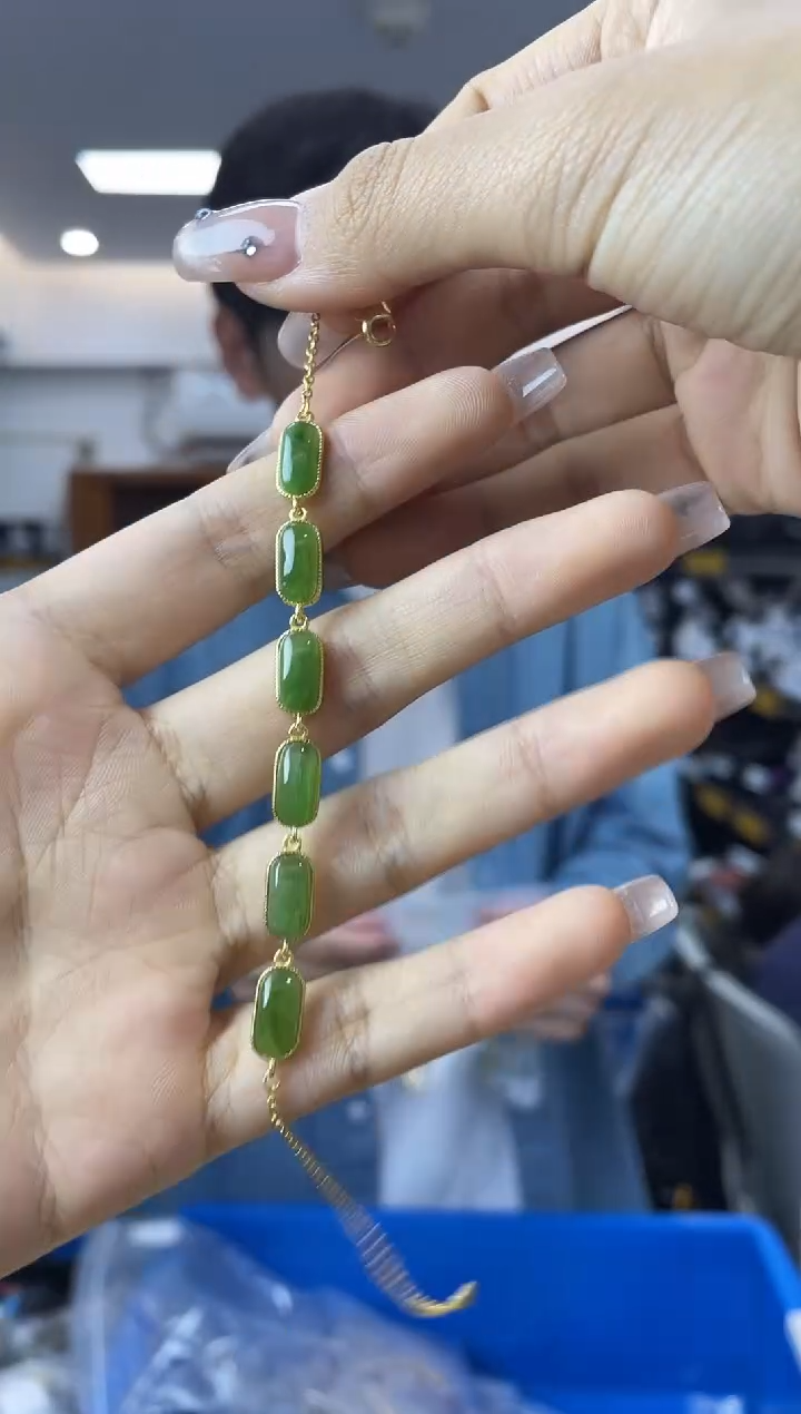 和田玉银S925镶嵌·多样性一件发货