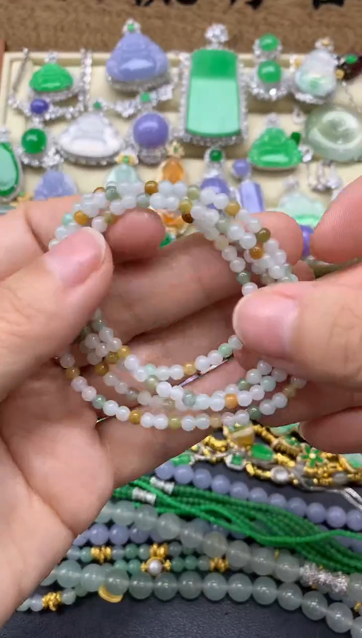 【闪购商品】翡翠颈饰未镶嵌23-中国好珍宝