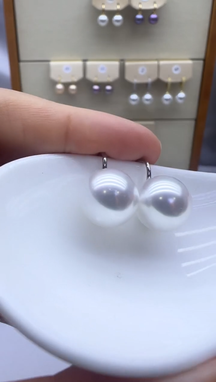 未镶嵌耳饰淡水珍珠243