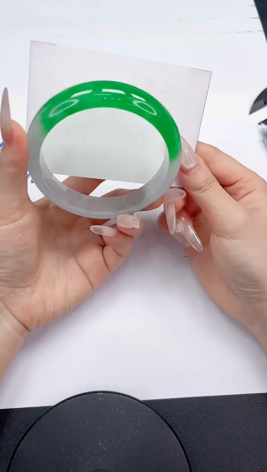 无非金属缅料手镯162-63+