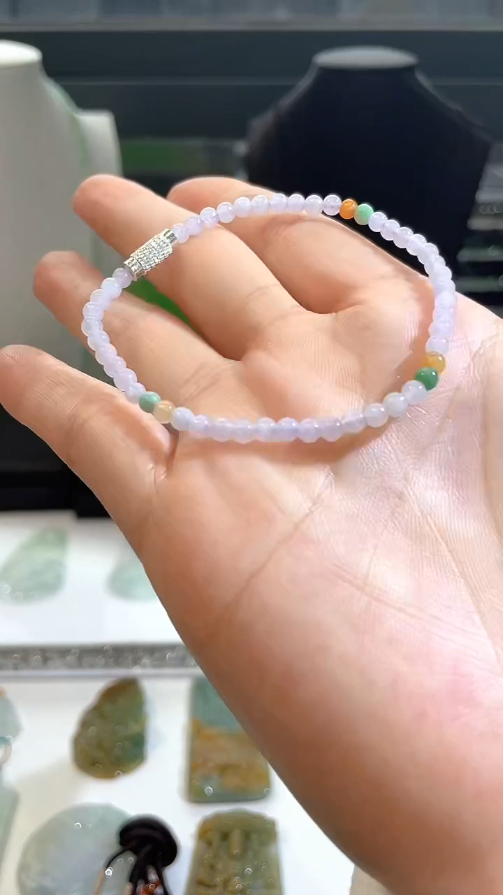 颈饰未镶嵌翡翠br天然A货翡翠GS-4